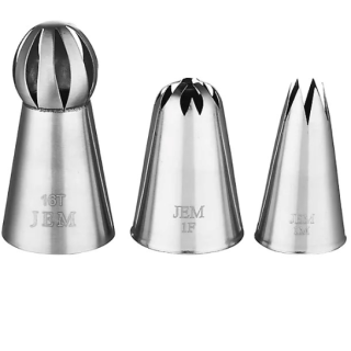 Jem Nozzles Set – Cupcakes Collection Pack of 3