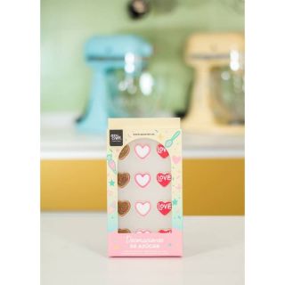 12 Sugar Decorations Valentine's Day Hearts