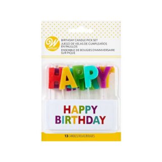 HAPPY BIRTHDAY CANDLES