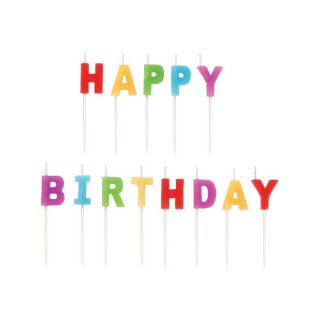 HAPPY BIRTHDAY CANDLES
