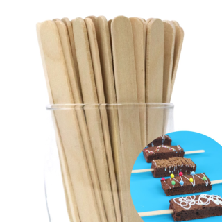 PME Wooden Lolly Sticks - Pack of 50