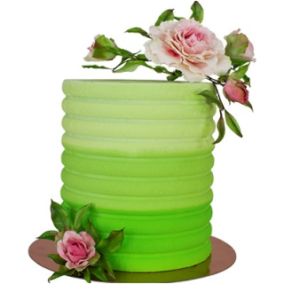 PME: Tall Patterned Edge Side Scraper - Scallop