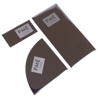 PME Mini Flexible Side Scrapers - Set Of 3