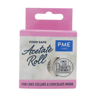 Food Safe Acetate 5 Meter Roll – 2inch / 5cm