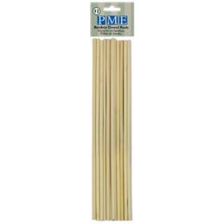 PME Dowel Rods - Bamboo (30cm / 12”) - Set Of 12