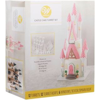 Wilton Romantic Castle Cake - Set Of 32 Piece