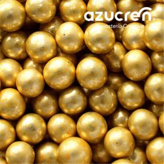 Azucren Pearls 8mm Gold - 90 g