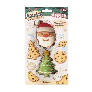 Dekora Christmas Cutters - Set Of 2