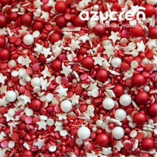 Azucren Santa Claus Sprinkles - 90 g