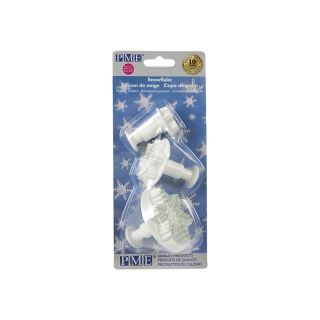 PME : Novelty Plunger Cutter - S/M/L Snowflake - Set of 3