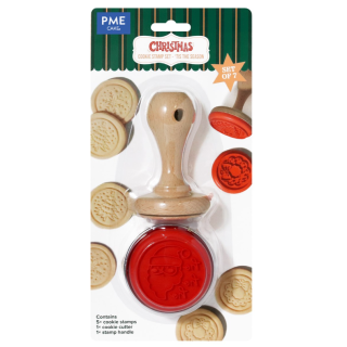 PME Christmas Cookie Stamp - 'Tis the Season! - Set of 7