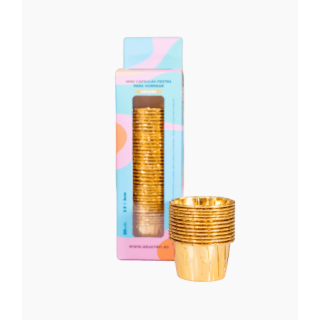 Mini Gold Capsules - Set Of 50