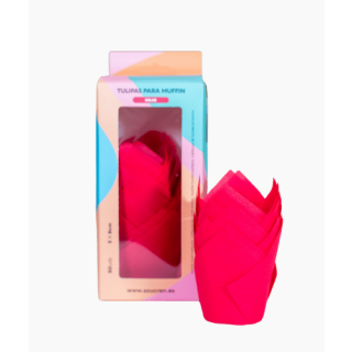 Tulip Muffin Cases Red - Set Of 60