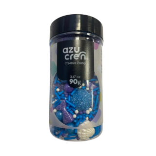 Azucren Blue Sea Sprinkles - 90 g