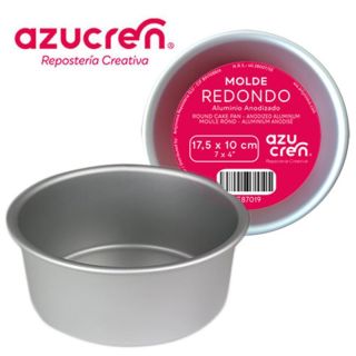 Azucren : Round Cake Tin - 4" x 4'' Deep