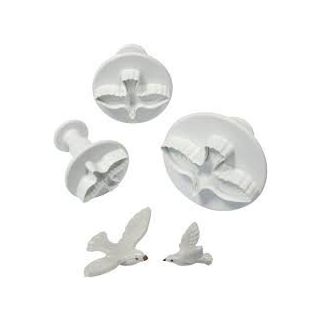 Dove Novelty Plunger Cutter - Set of 3