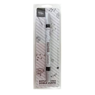 DOUBLE TIP METALLIC SILVER FOOD MARKER
