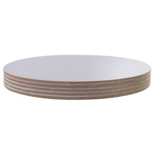 12" Pack of 5 Round Cake Cards