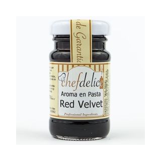 RED VELVET EMULSION PASTE 50 GRAMS CHEFDELICE ( 2517 )