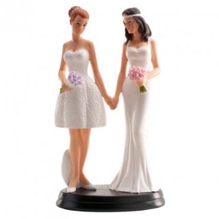 Dekora Weeding Couple Lesbian - 20 cm
