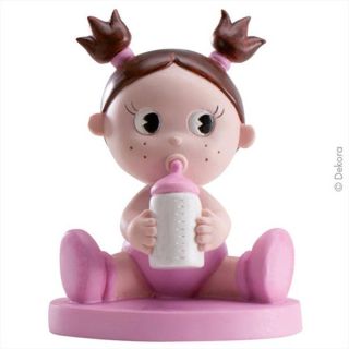 GIRL BAPTISM BIBERON 10 CM. HEIGHT DEKORA
