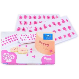 PME : Fun Fonts Alphabet - Embossing Set - Collection 3