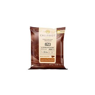 CALLEBAUT MILK CHOCOLATE CALLETS 400 GRAMS