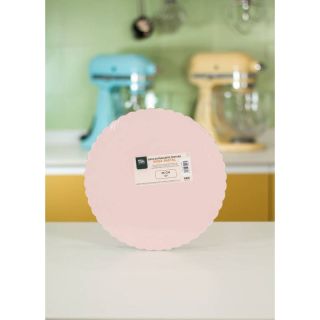 EXTRA STRONG DISC WITH PASTEL PINK TEXTURE 25 CM. SUGAR