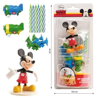 KIT PVC WITH CANDLES MICKEY DEKORA (303000)