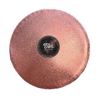 ROUND BASE EXCELLENT PINK GOLD 30 X 1,2CM. HEIGHT AZUCREN