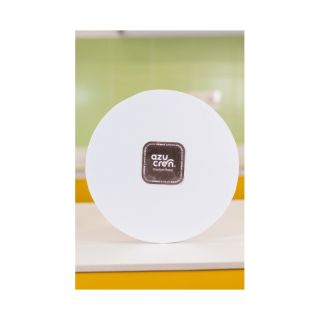 SUPREME WHITE ROUND CAKE DRUM 25 CM. X 1.2 CM