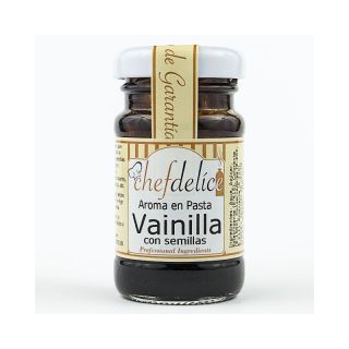 VANILLA BEAN SEEDS IN EMULSION PASTE 50 GRAMS CHEFDELICE